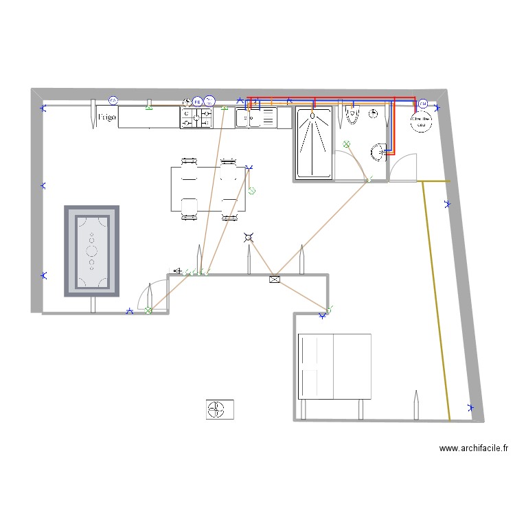 plomberie Plan dessiné par RURURURU27