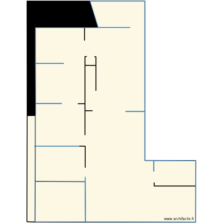 A LA PLAGE LABO. Plan de 3 pièces et 1272 m2
