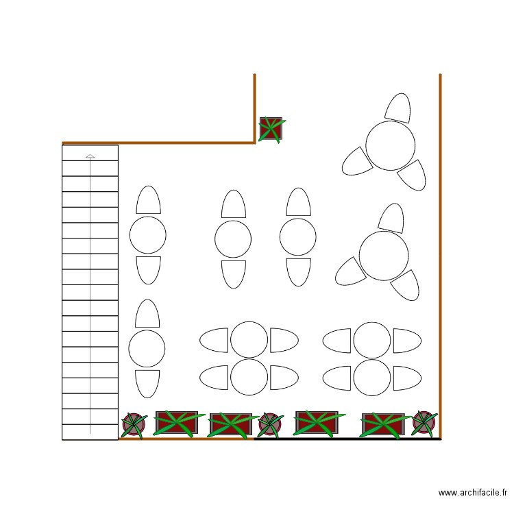terrasse aménagement 1. Plan de 0 pièce et 0 m2