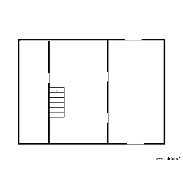 Créche Doudou et Cie. Plan de 5 pièces et 85 m2