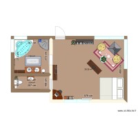 plan de la chambre d'hôtel biospa