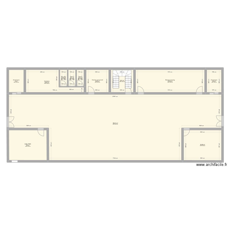 Firstfloor-mrpa. Plan de 12 pièces et 317 m2