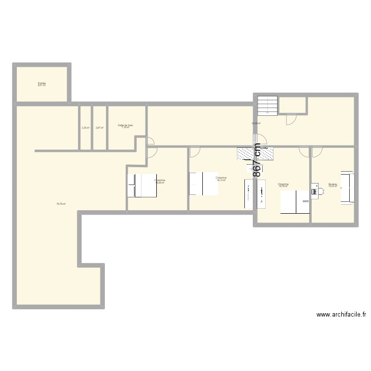 Maison Brignais3. Plan de 10 pièces et 210 m2