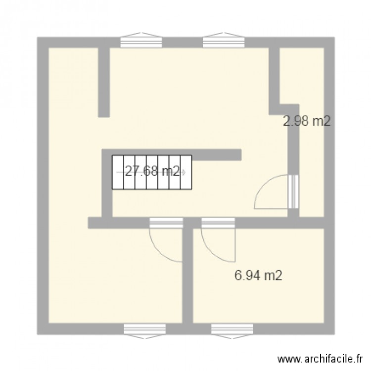 1er actuel. Plan de 0 pièce et 0 m2