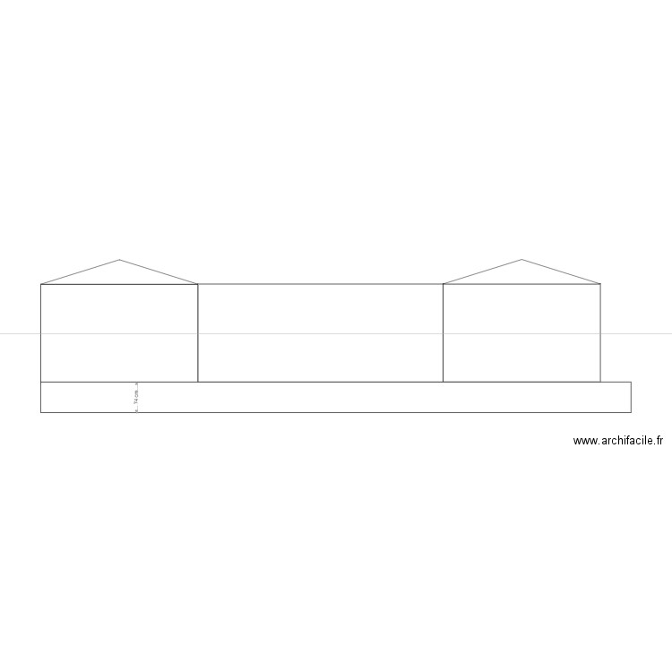 Terrasse. Plan de 0 pièce et 0 m2