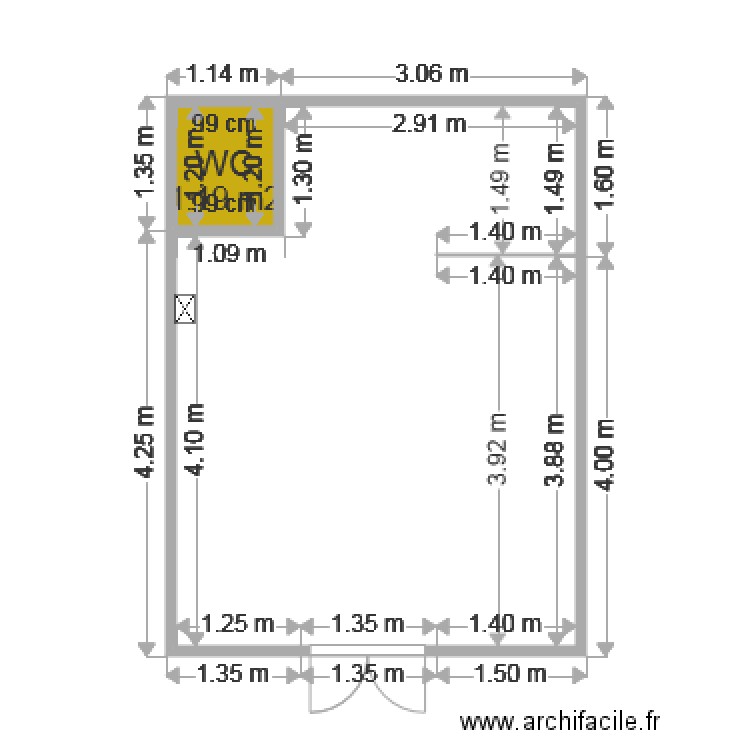 marie florent. Plan de 0 pièce et 0 m2