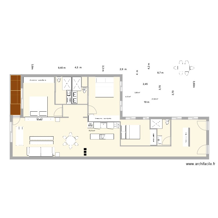 lagasca 27 estado ref5. Plan de 0 pièce et 0 m2