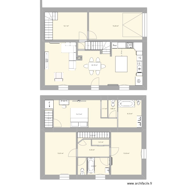 RDC R1DAMMARIE. Plan de 0 pièce et 0 m2