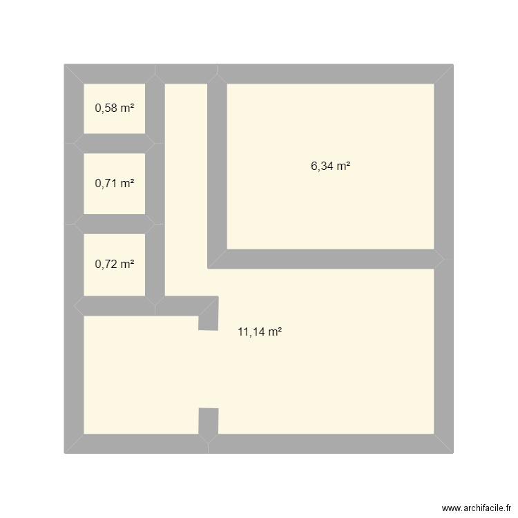 Lyon 6. Plan de 5 pièces et 20 m2