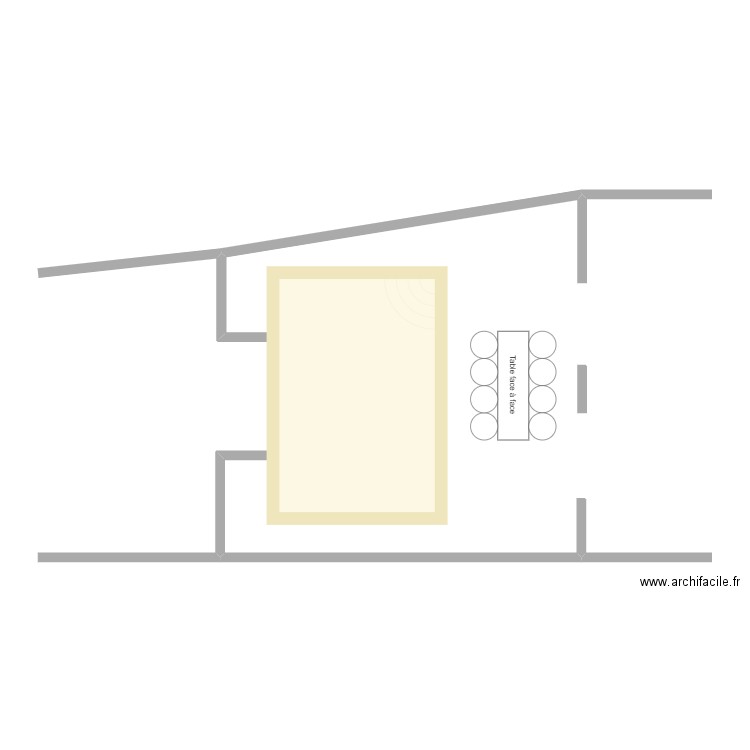 piscine vue aerienne . Plan de 0 pièce et 0 m2