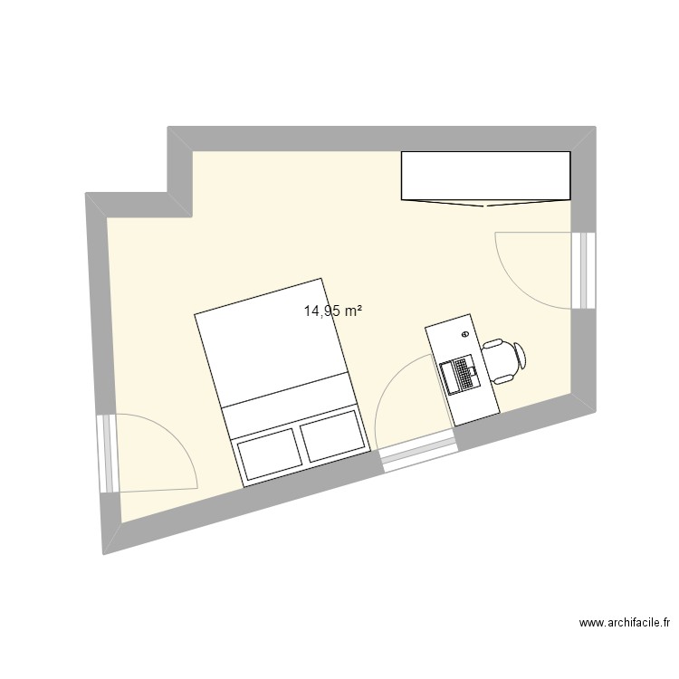 Cabane V3. Plan de 0 pièce et 0 m2