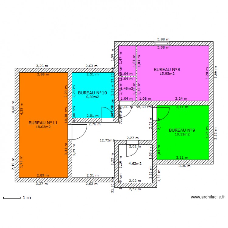 19 COMBLES DEFINITIF. Plan de 0 pièce et 0 m2