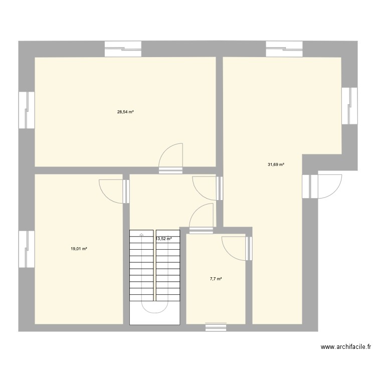 ELIKTIKTOWN 2 ETAGES 1ER. Plan de 0 pièce et 0 m2