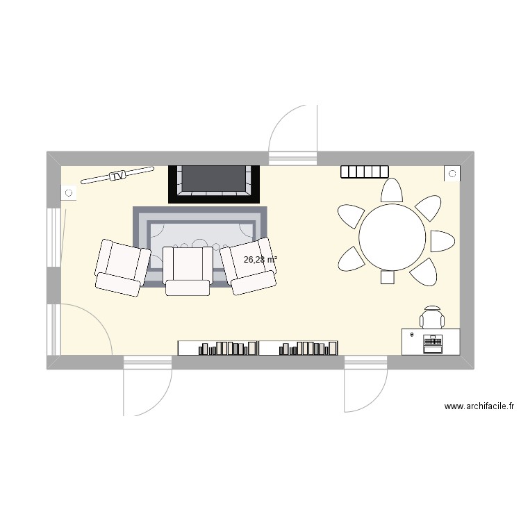 Salle_principale2. Plan de 0 pièce et 0 m2