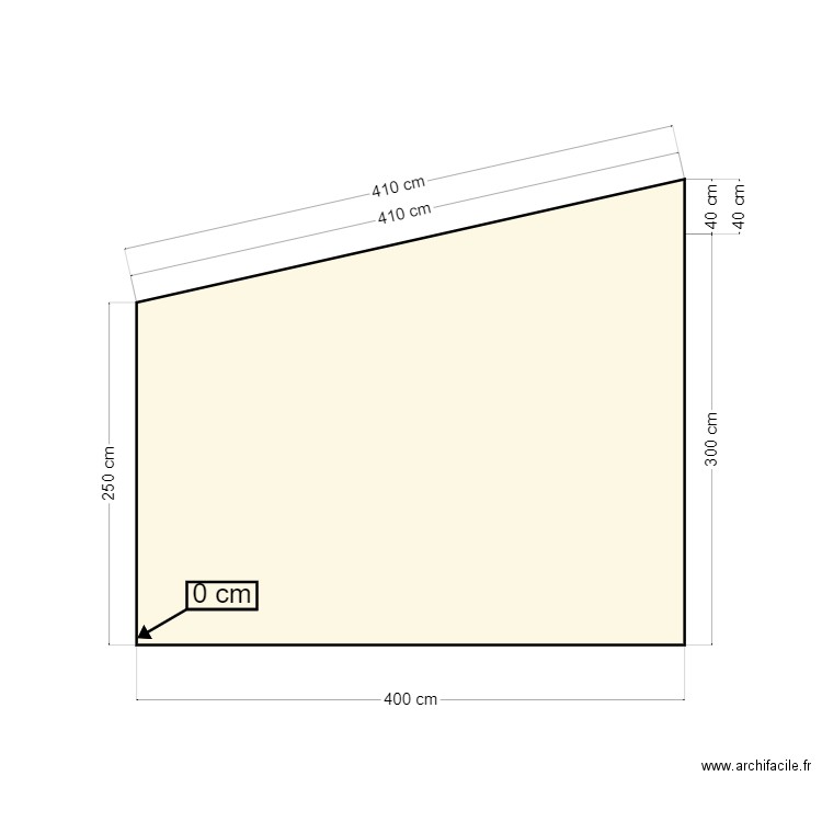 COUPEAA. Plan de 0 pièce et 0 m2