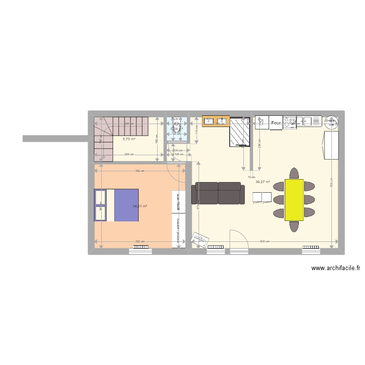 alouette. Plan de 0 pièce et 0 m2