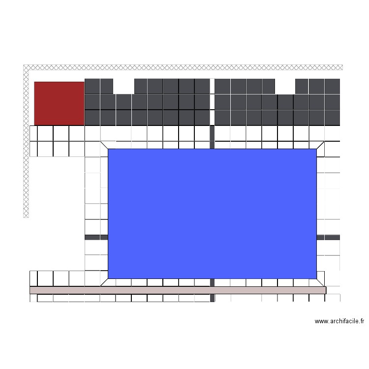 Piscine. Plan de 0 pièce et 0 m2