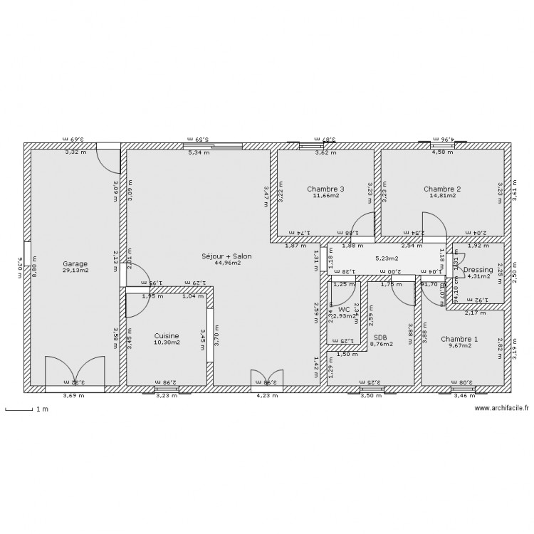 Maison 2. Plan de 0 pièce et 0 m2