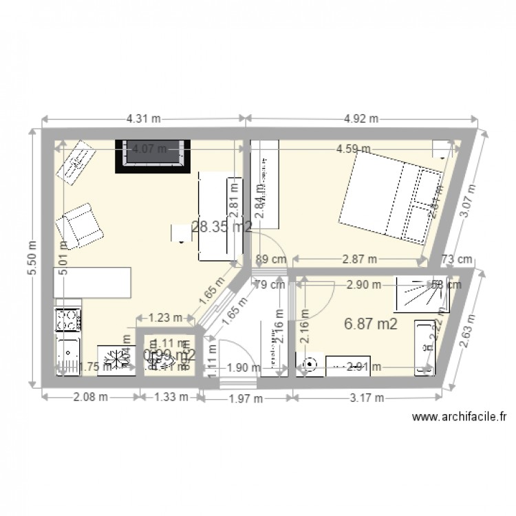 plan 2 paris. Plan de 0 pièce et 0 m2