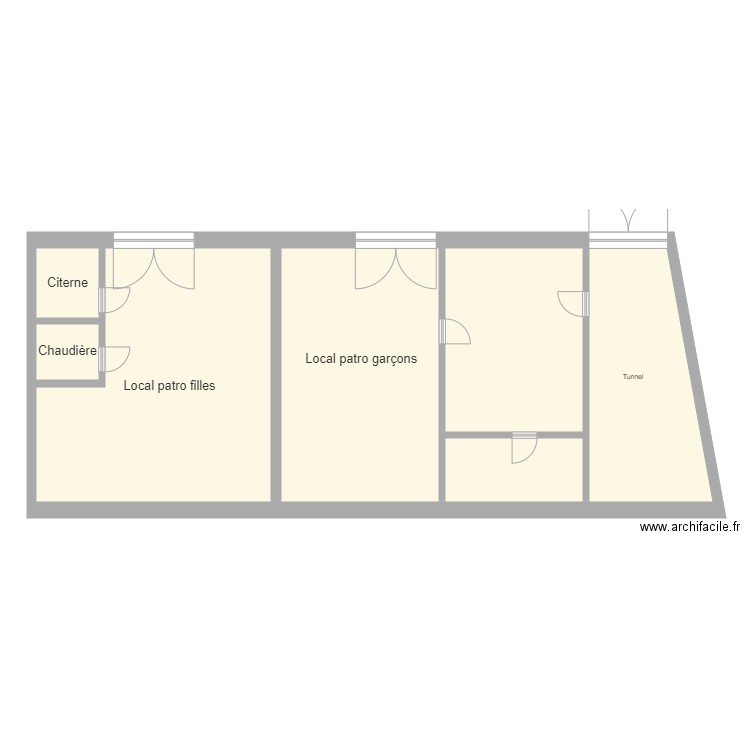 Caves Patros F et G. Plan de 0 pièce et 0 m2