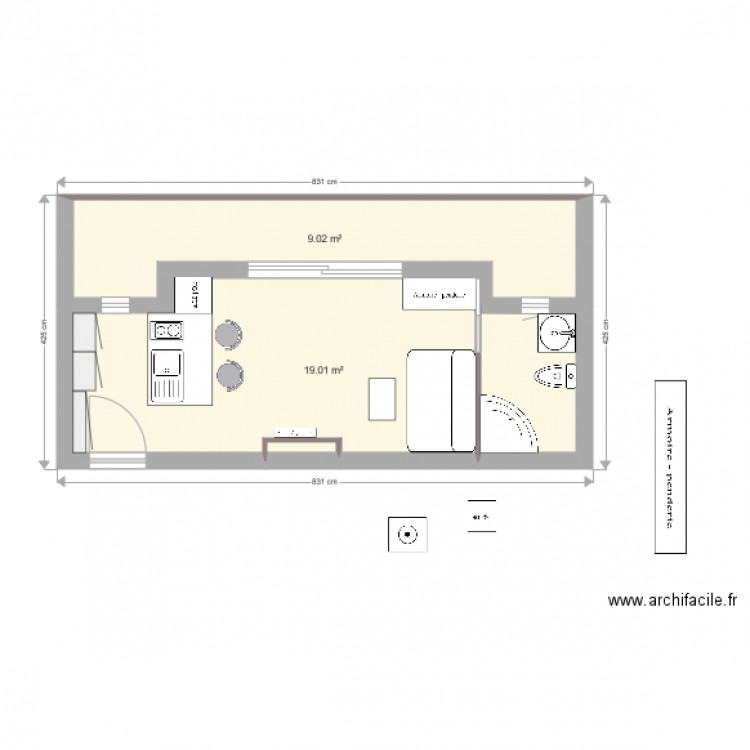 PLAN DE BASE V3. Plan de 0 pièce et 0 m2