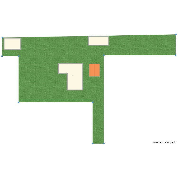 terrain. Plan de 0 pièce et 0 m2