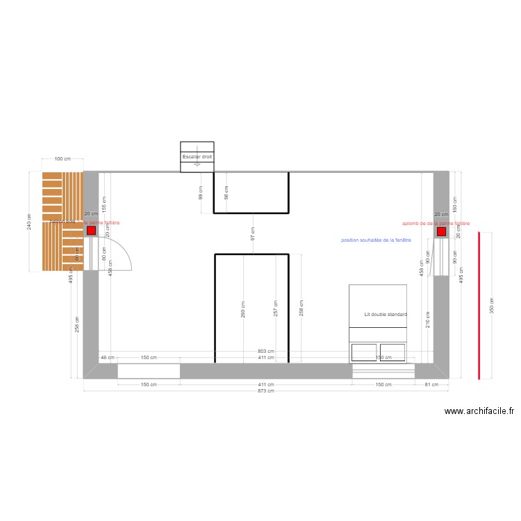 étagesud. Plan de 0 pièce et 0 m2