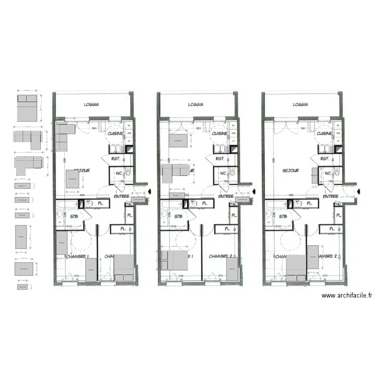 Tours2. Plan de 0 pièce et 0 m2