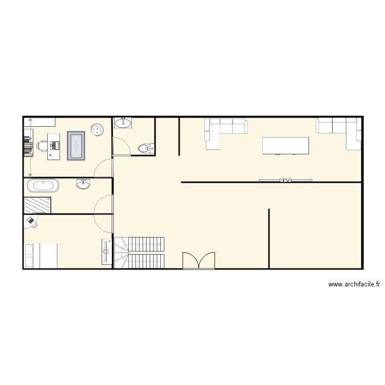 villa . Plan de 0 pièce et 0 m2