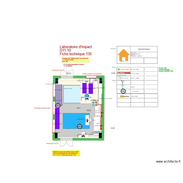 Fiche 135_Labo d'Impact V4. Plan de 1 pièce et 36 m2