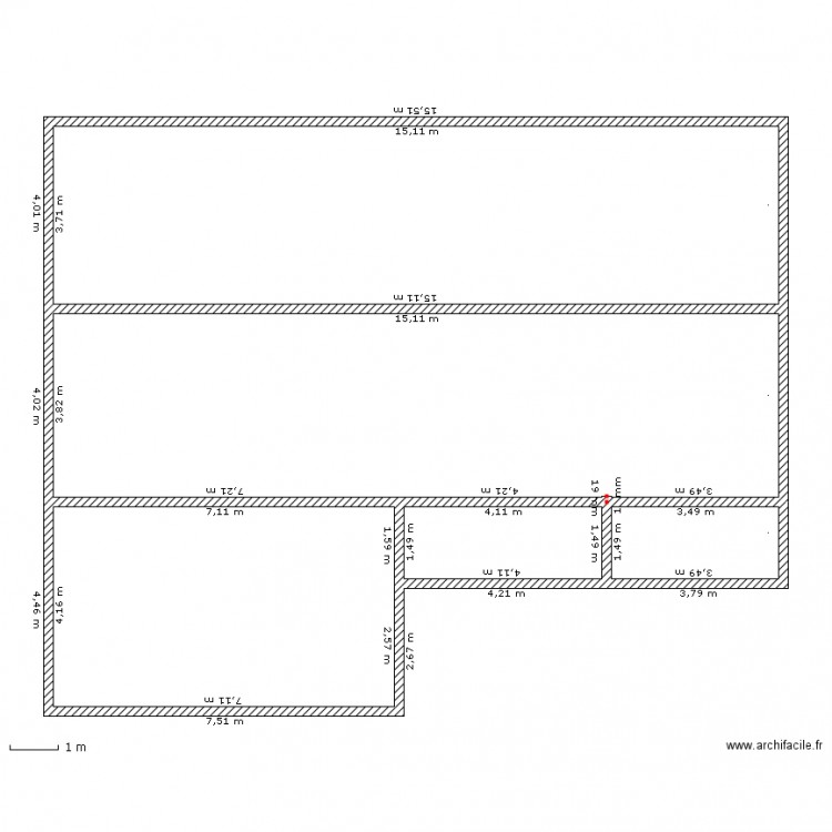 fondation. Plan de 0 pièce et 0 m2