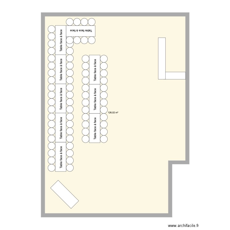 Plan salle. Plan de 0 pièce et 0 m2