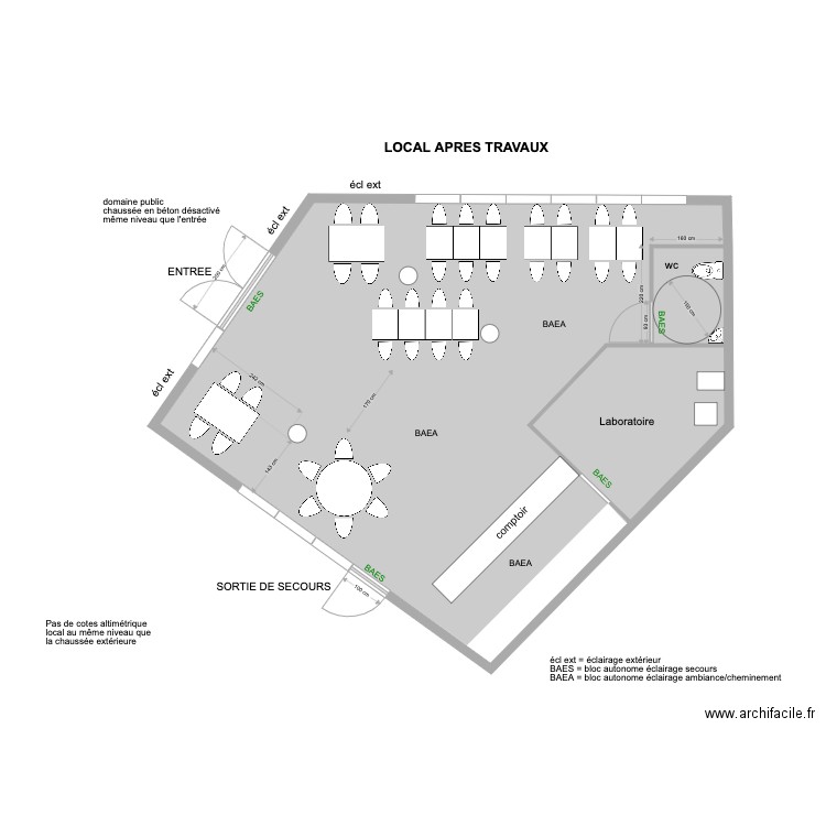 LOCAL CHANTELOUP 3BIS 2. Plan de 0 pièce et 0 m2