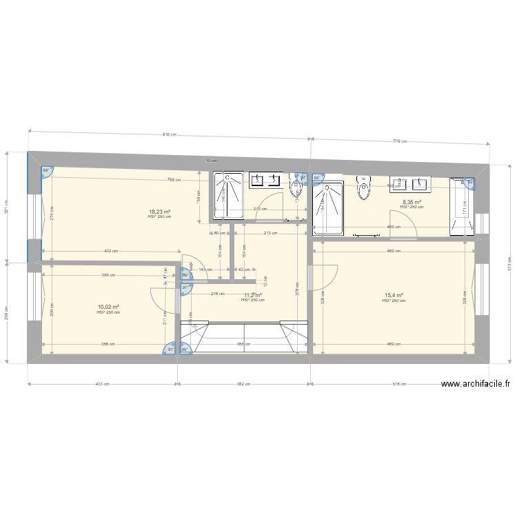 maison B pour villas 2 ottignies . Plan de 0 pièce et 0 m2