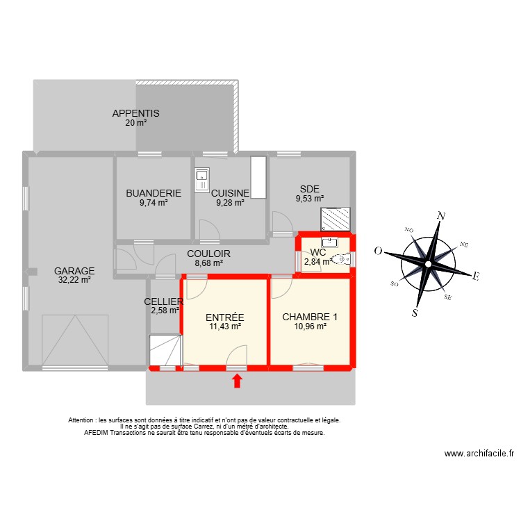 BI 24570 - . Plan de 29 pièces et 349 m2