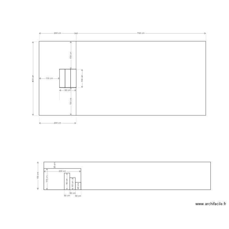 Solution 3. Plan de 0 pièce et 0 m2