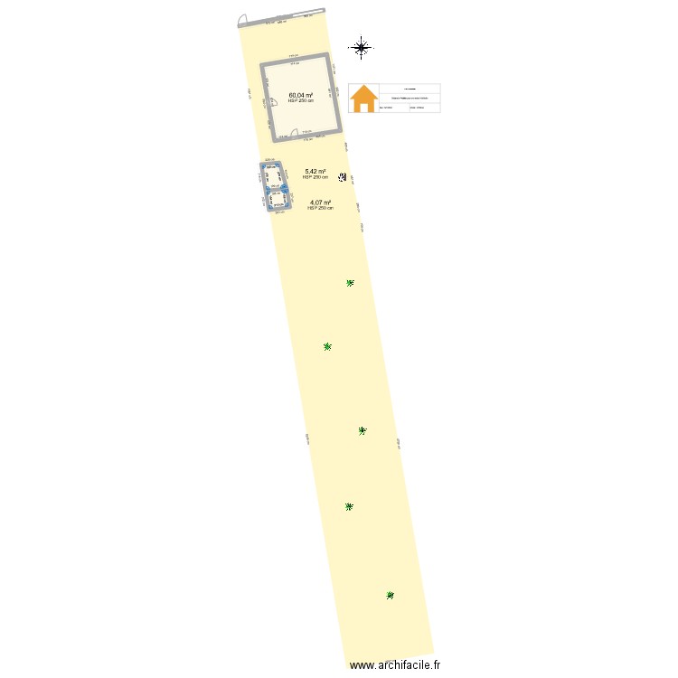 Plan cadastre colonel moll. Plan de 3 pièces et 70 m2