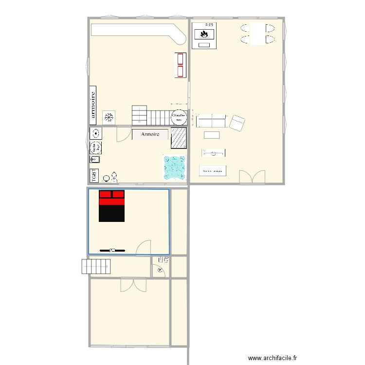 CHALET GRENVILLE 2. Plan de 0 pièce et 0 m2