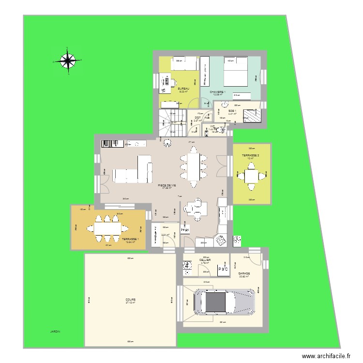 PROJETNB30. Plan de 0 pièce et 0 m2