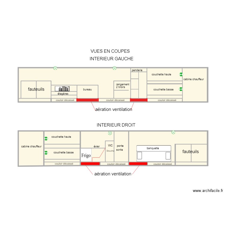 INTERIEUR Gauche. Plan de 0 pièce et 0 m2