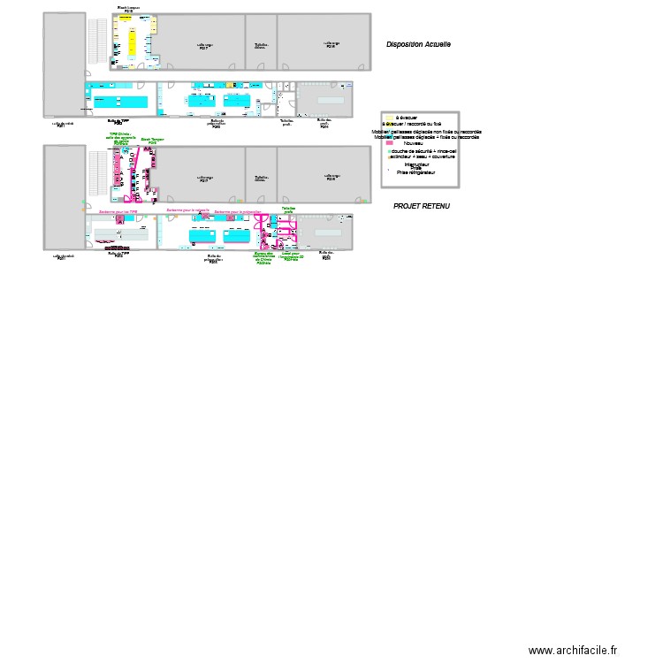 CPGE PC  Reagencement pr TPFI. Plan de 0 pièce et 0 m2