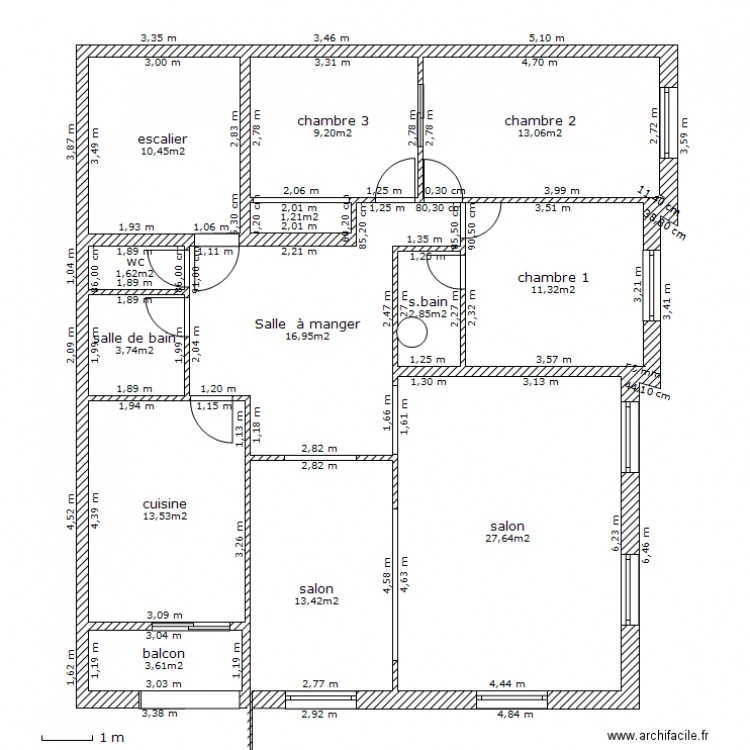 maison de meknes 3. Plan de 0 pièce et 0 m2