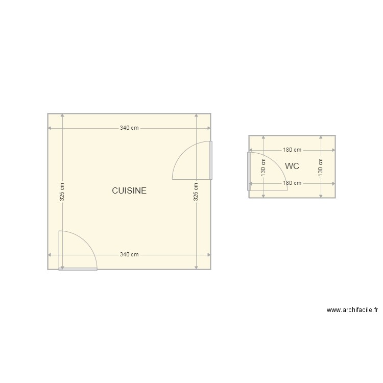 Appart Romy. Plan de 0 pièce et 0 m2