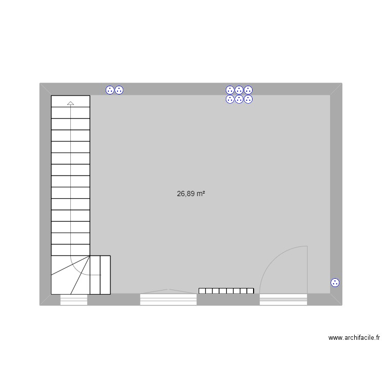 Local. Plan de 0 pièce et 0 m2