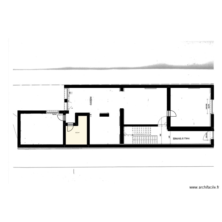 rez de chaussée Seraing. Plan de 0 pièce et 0 m2