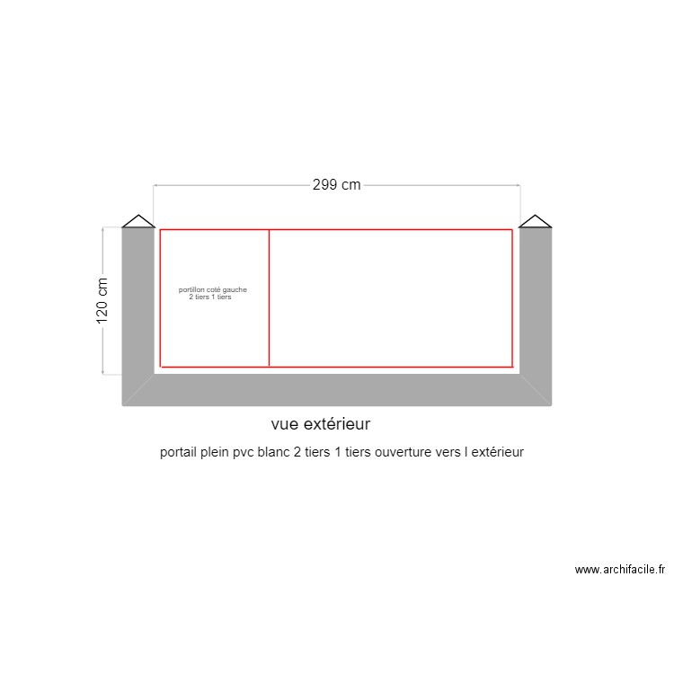 monique amiaud portail pvc. Plan de 0 pièce et 0 m2