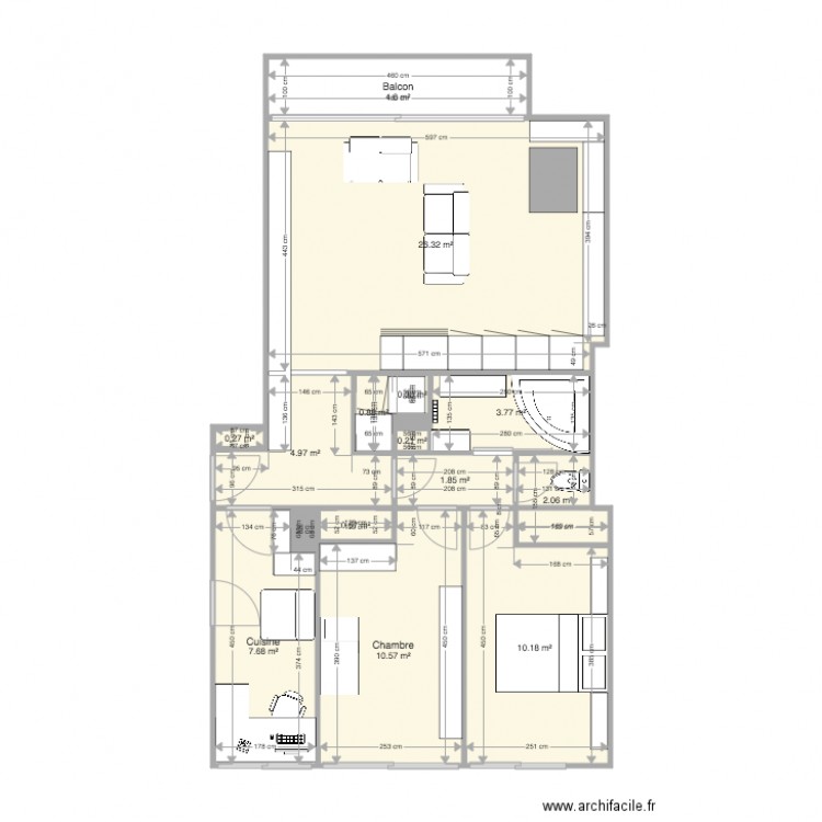 Place de Barcelone. Plan de 0 pièce et 0 m2