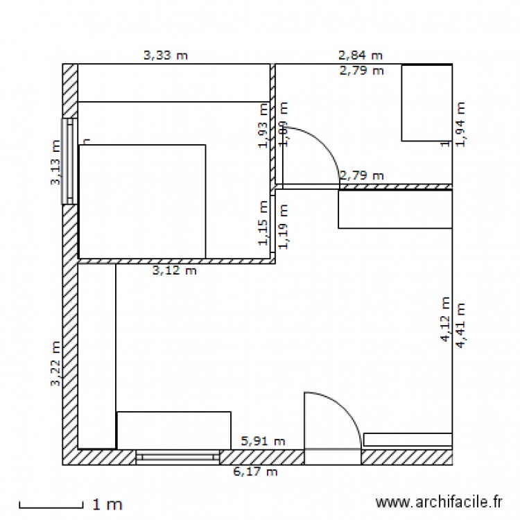 maison calou. Plan de 0 pièce et 0 m2