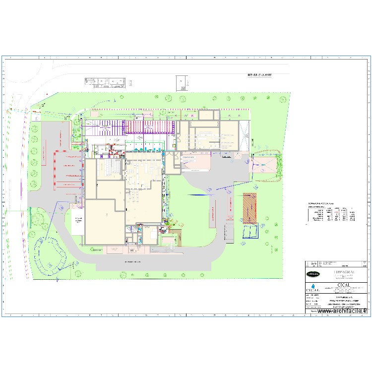 plan usine4. Plan de 26 pièces et 3236 m2