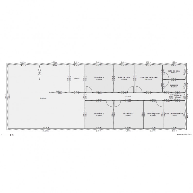 maison 4 rez de chausser. Plan de 0 pièce et 0 m2